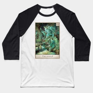 Tarot - The World Baseball T-Shirt